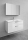 CITY VIT BLANK 1000 TVÄTTSTÄLLSSKÅP 1000X535X453MM