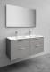 CITY SOFT GRÅ 1200D TVÄTTSTÄLLSSKÅP 1200X535X453MM