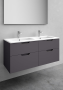 STUDIO ANTRACIT 1200 D TVÄTTSTÄLLSSKÅP 1200X535X453