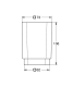 SELECTION CUBE GLAS 73MM,62MM,106MM