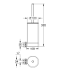 SELECTION TOALETTBO RSTE100MM,383MM HÖG,108MM BR