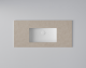 BÄNKSKIVA WAVE 100 1 008X12X460 MM (BXHXD)