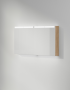 SPEGELSKÅP STAGE PLU S 1401400X720X140MM