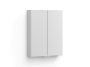 INTRO SPEGELSKÅP 55 MATT VIT 550X135X700MM (BXDXH)