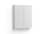 INTRO SPEGELSKÅP 60 MATT VIT 600X135X700MM (BXDXH)