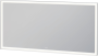DURAVIT SPEGEL L-CUB E1400X700X67
