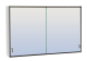 SKÅFORM BADR.SKÅP  1 BASIC